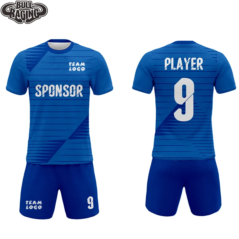 Thai Quality Unisex Sportswear Customization Design Your Team Sublimation Soccer Uniforms