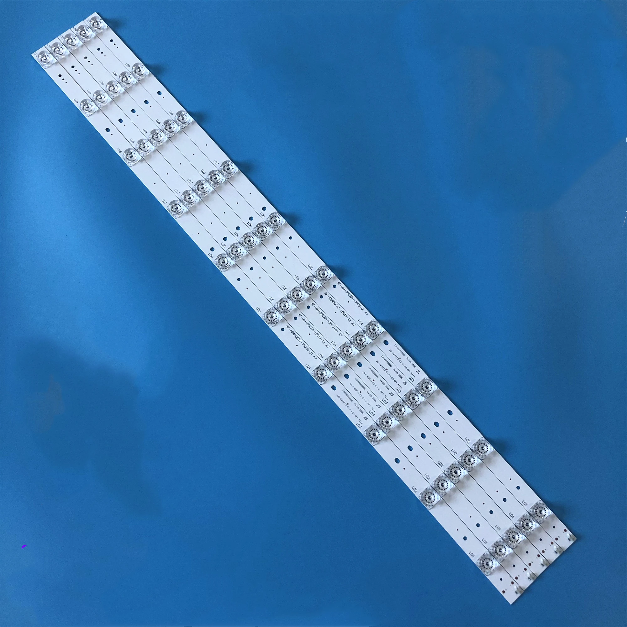 

LED backlight strip for LED40C1000N LED40B2080N RF-AB400E32-1001S-01 LB-C400F14-E2-S-G1-RF1 DEXP 40A7000 F40B7000C TJ88K6000000