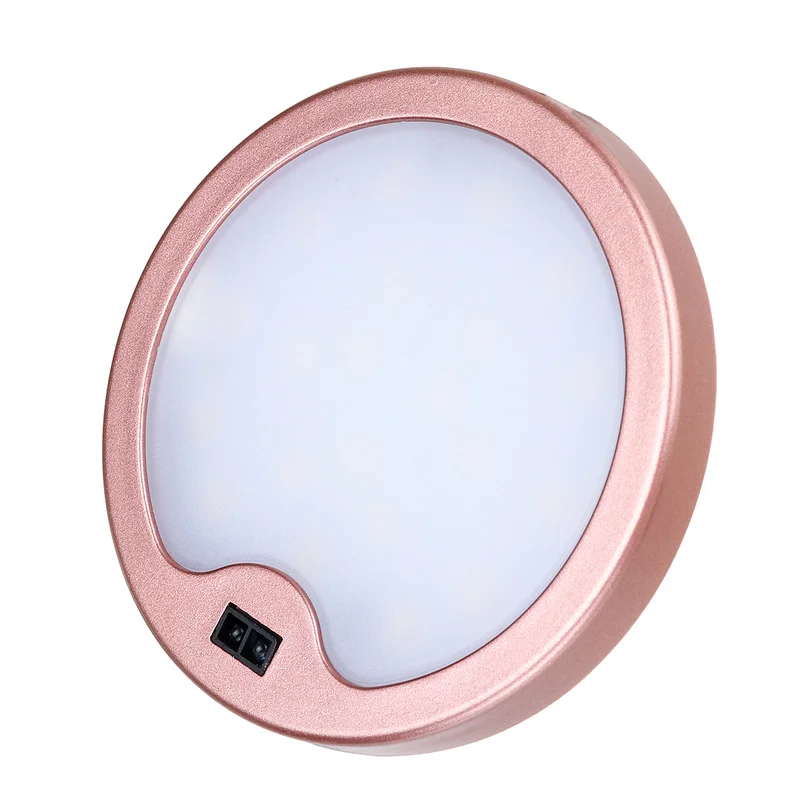 12V Round LED Spotlights Ultra-thin Small Sensor Cabinet Lights Mini Downlight Window Display Panel Lamp 3W Support Dropshipping