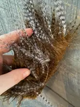 Furabou Grizzly Fly Tying Fur 5x12CM #4