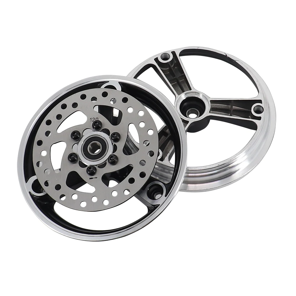 

10X2.50 Alumnium Alloy Hub With 120mm Brake disc for Skateboard Electric Skate Board 10 inch Wheels