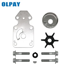 Water Pump Repair Kit for Yamaha Parsun 2 stroke 9.9HP 15HP Boat Engine 63V-W0078-00 63V-44323-00 63V-44352-00 63V-W0078