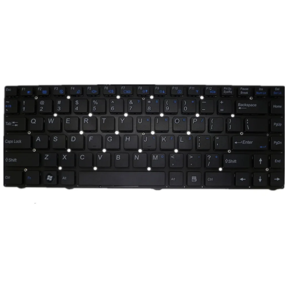 

Laptop Keyboard For CLEVO W551EU W551EU1 W551SU1 W551SU2 Colour black US UNITED STATES Edition