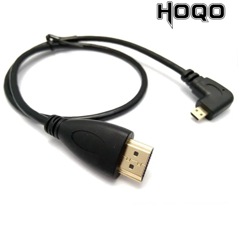 Dla SonyA7K/A7S2/A7M3/7SM27RM 2 Micro HDMI-kompatybilny Cabo 0.5 m 1.5m w lewo kabel kątowy prawy