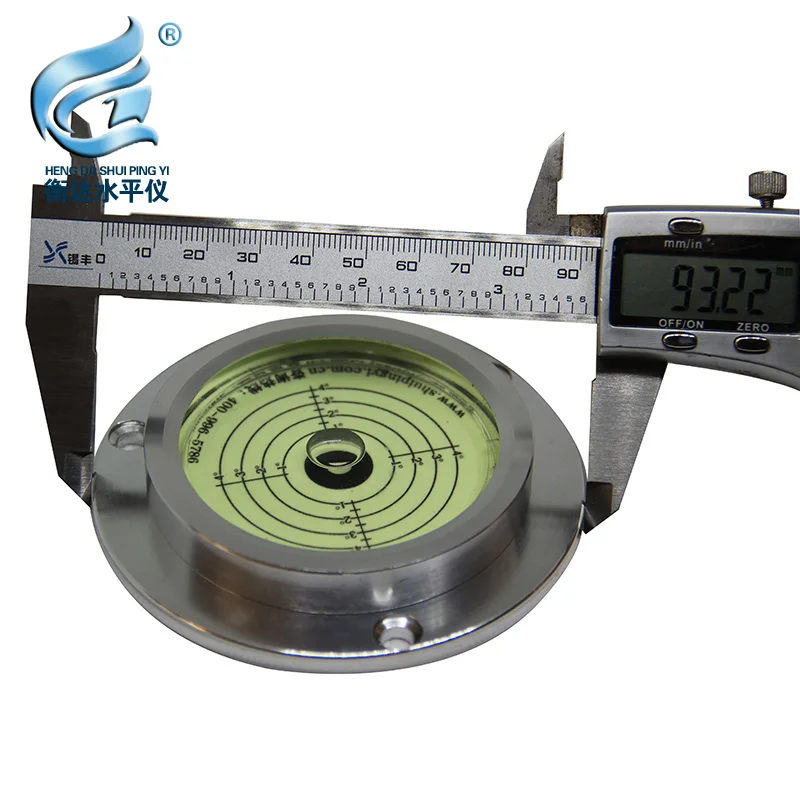 Gru livello gru orizzontale bolla macchine di ingegneria strumento di misura di formato 97*74*15mm 1pcs