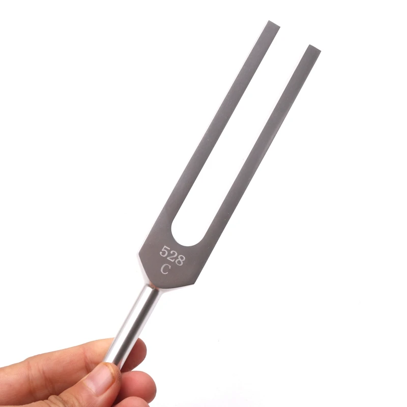 ส้อม 528C 528HZจูนเนอร์Mallet Setสำหรับดีเอ็นเอHealingระบบประสาทการทดสอบส้อมHealth Care