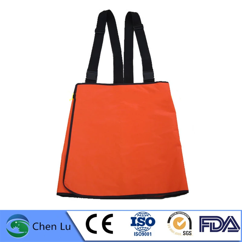 Genuine x-ray gamma ray radiation shielding lead apron set nuclear radiation protection high quality 0.5mmpb split skirt