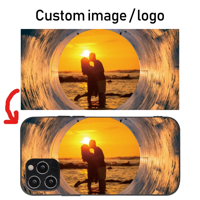 حافظة هاتف مخصصة لهاتف آيفون 12 Mini 11 Pro Max SE 2020 8 7 6 5 Plus حافظة مخصصة لهاتف آيفون X XR XS Max غطاء صور