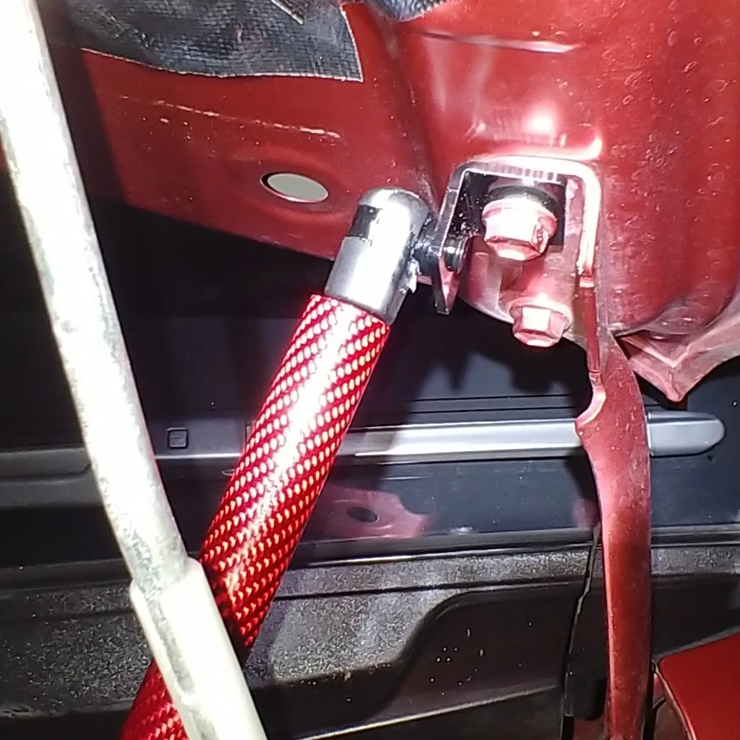 Amortecedor dianteiro em fibra de carbono, suporte de elevação para toyota sienta (xp170) 2011-2019, capô dianteiro, suporte modificável para amortecedor de gás