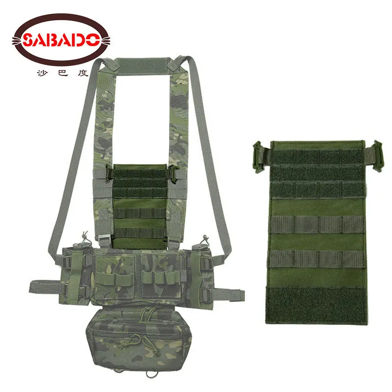 Tactical Chest Rig Guard Plate Hanging Attachment For MK3 CPC D3 MK3 Vest Protector MOLLE Armor Airsoft Accessories