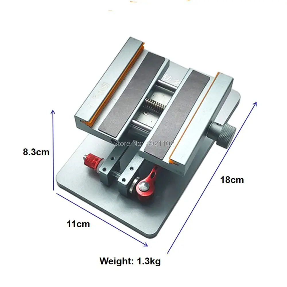 Dispositivo di supporto girevole universale per iPhone X 11 12 Pro Max rotto posteriore alloggiamento di vetro posteriore strumento di riparazione della batteria della scheda madre