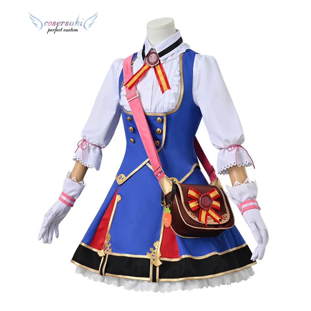 Uma musume Pretty Derby Meisho Doto Cosplay Costume Halloween Christmas Carnival Convention Outfit view 2