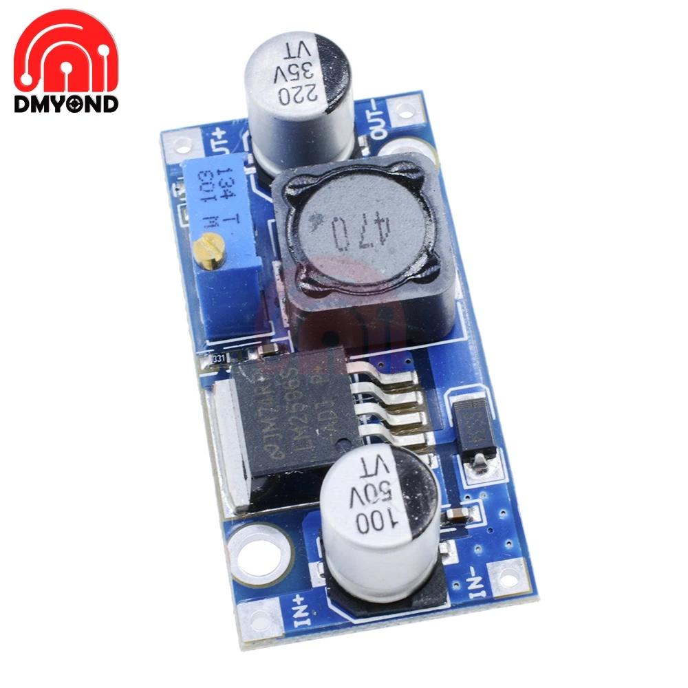 DC 12V 3.3V LM2596 Buck Converter Step Down Module LM2596 Power Supply Adjustable Power Voltage Regulator Step-down Transformer