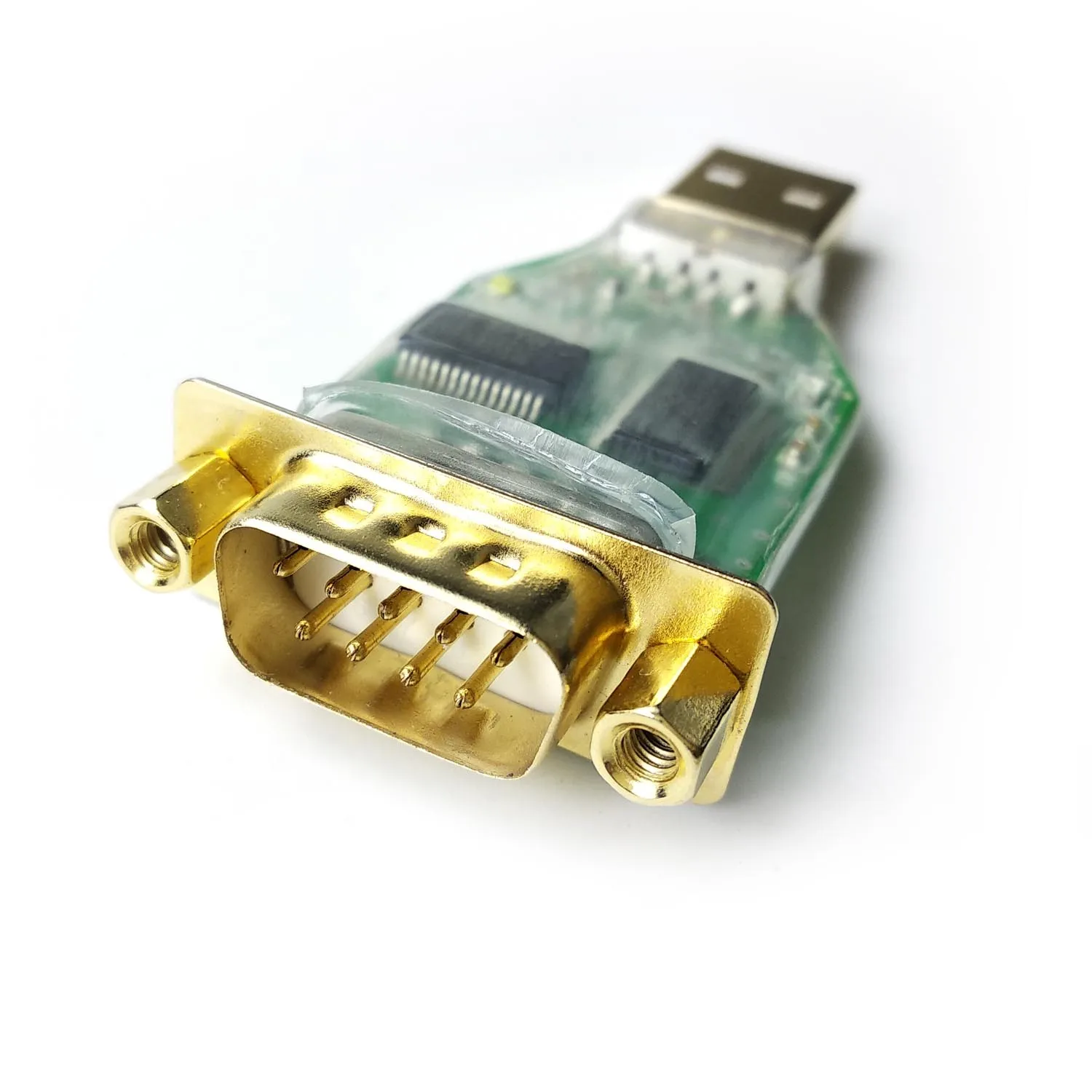 ไดรฟ์ฟรี F-T-D-I USB RS232 DB9 USB To DB9 Serial Port Adapter Converter แปลงหัว