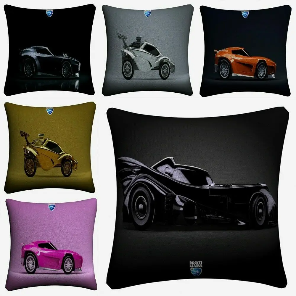 Rocket League Cars Game Wallpaper Cushion Cover Sofa Chair Home Decor Almofada