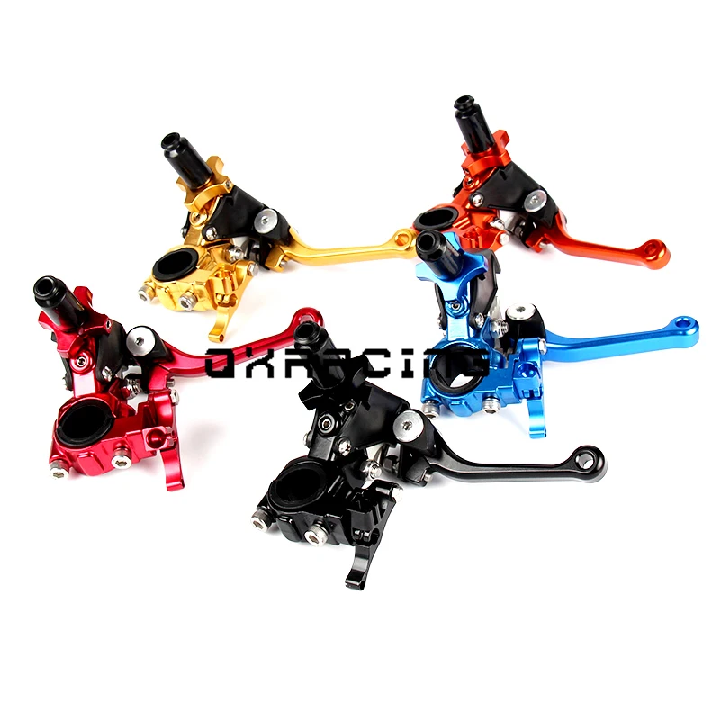 

Universal Motorcycle CNC 270 degree's Folding Clutch Lever For CRF KLX YZF RMZ KAYO BSE Dirt Bike MX Motocross Enduro Off Road