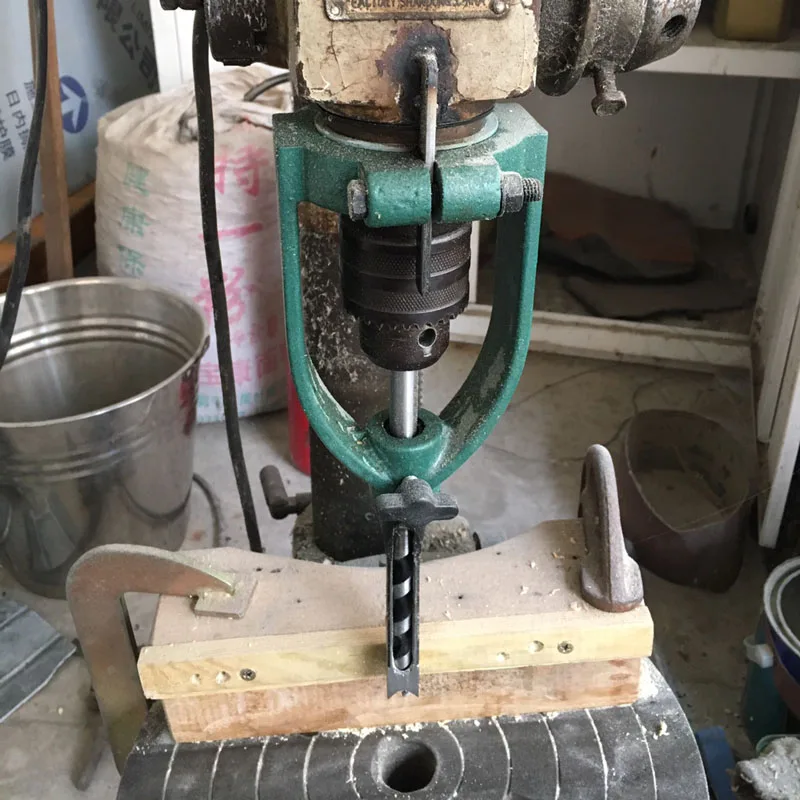 JSHAWNIK Bench Drill Transform Mortise Machine Tenon Square Converter Eyelet Accessories Woodworking Tool