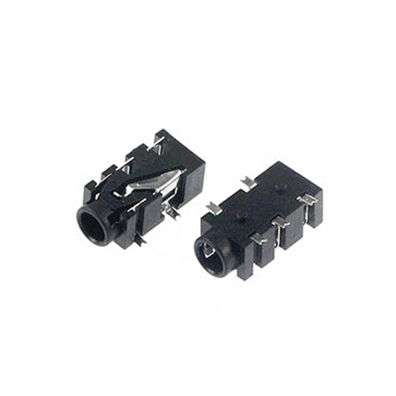 10PCS 3.5mm Female Audio Connector PJ327 5Pin SMT SMD Headphone Jack Socket PJ-327F