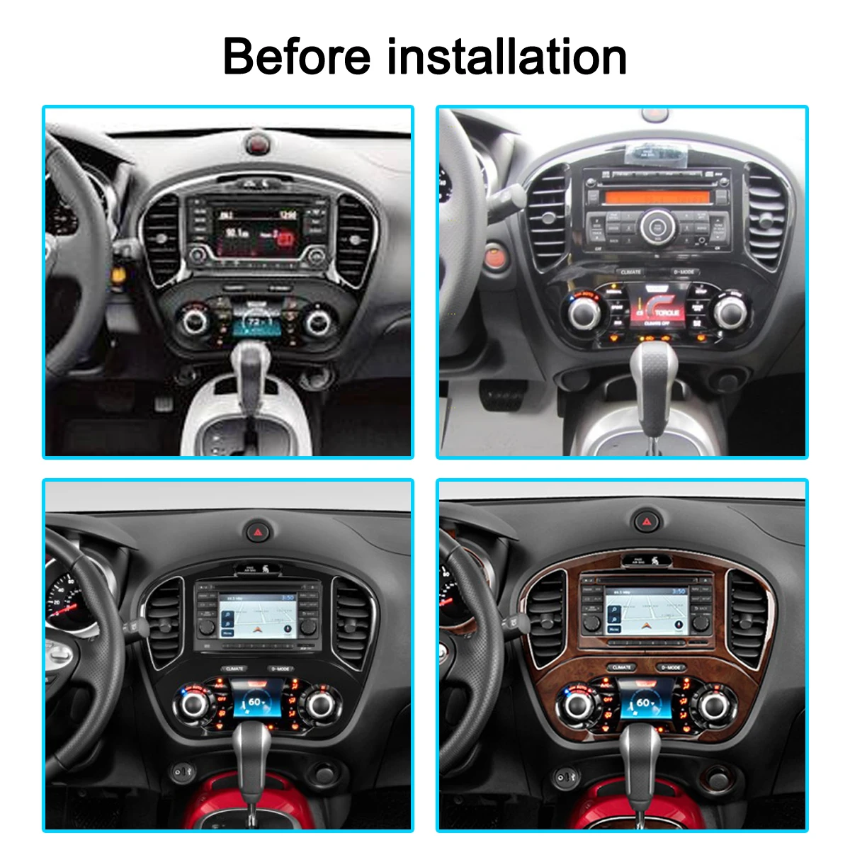 Android GPS Navigation for Nissan Juke for Infiniti ESQ 2010-2018 Multimedia Player Car Radio Stereo Apple Carplay HD Screen dsp