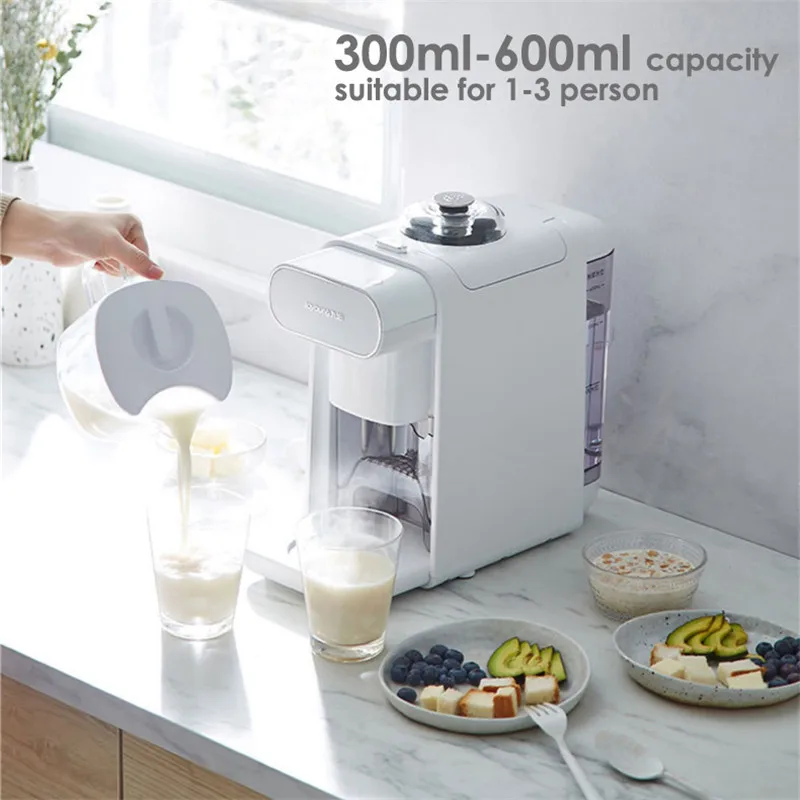 Joyoung K Mini 220V Food Blender Household Intelligent Mixer Automatic Cleaning 600ML Capacity Multifunction Soymilk Machine