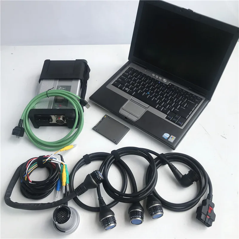 2024.12 MB Star C5 SD Connect C5 with newest software diagnostic tool mb star c5 vediamo/X/DSA/DTS with D630 Laptop