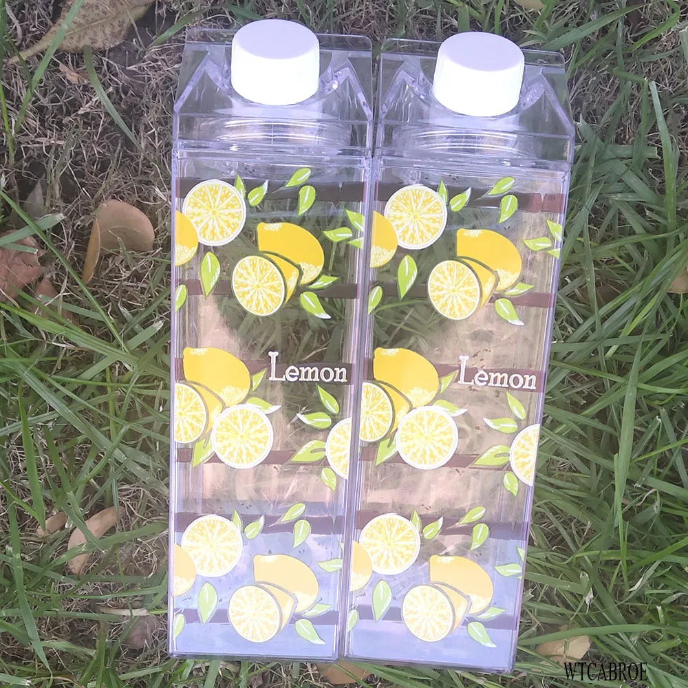 High Quality Water Bottle 1000ML 500ml Tour Outdoor Sport Leak Proof Seal School My Drinking Bottles For Kids Drinkware BPA Free