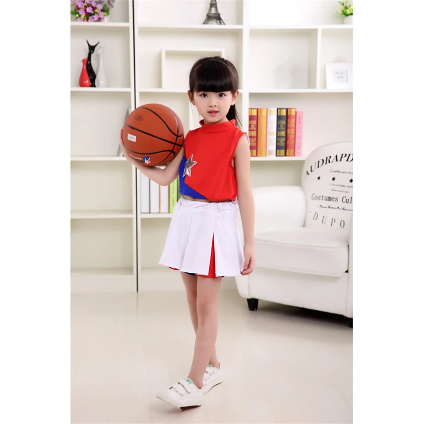 Cheerleading School Uniform for Girl Costumes Competition Team Dance Performance Cheerleader Student College Clothing Set