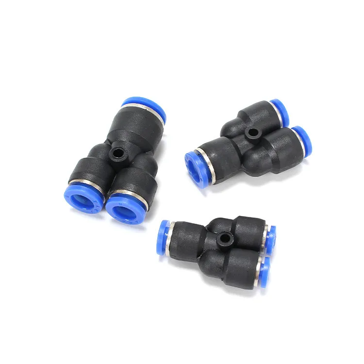 Pneumatic Fittings Pipe Connector Tube 4 5 14mm OD Hose Reducing 8 10 12mm PG PVG PEG PW PZAG Plastic Push In Air Quick Fitting