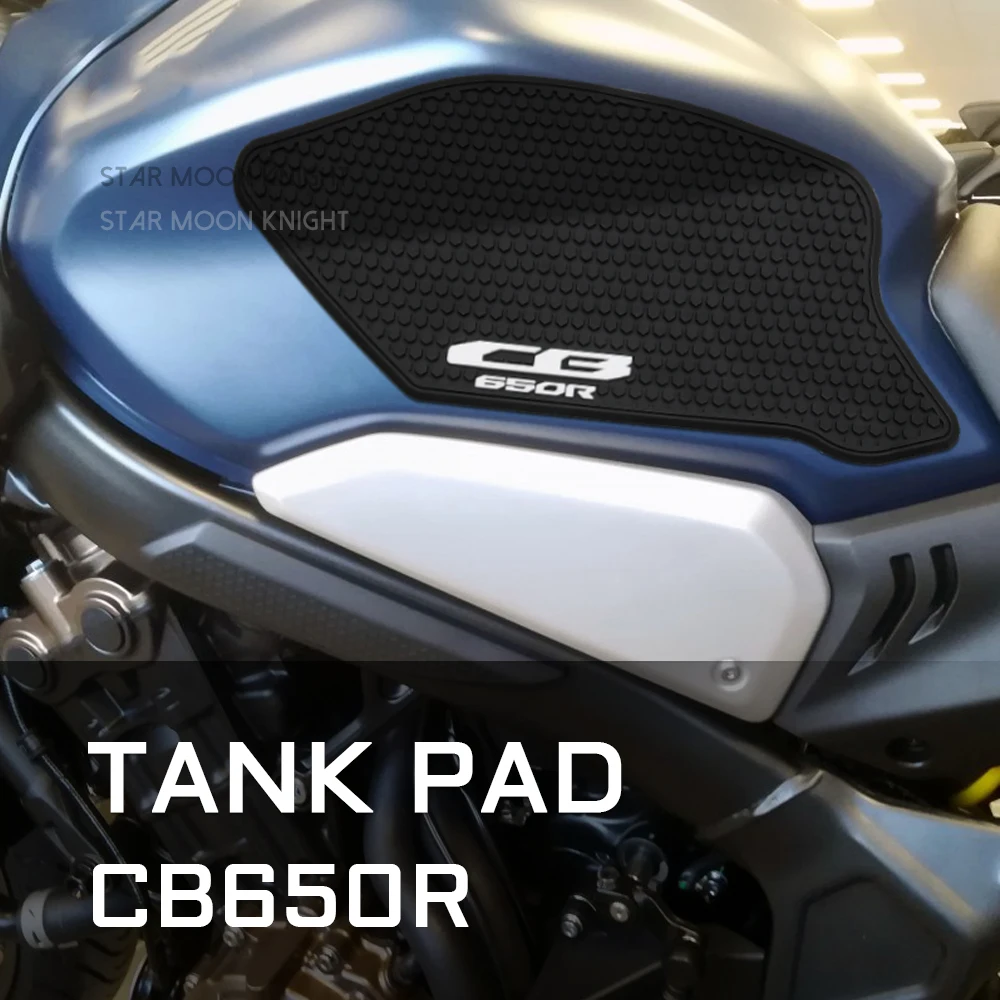 لهوندا CB650R CB 650 CB650 R 2019 2020 2021 دراجة نارية عدم الانزلاق الجانب خزان الوقود ملصقات مقاوم للماء وسادة مطاطية ملصق