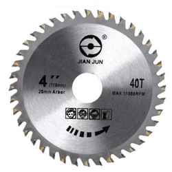 100mm 40T Circular Saw Blade Woodworking Cutting Disc Wood Chipboard Cutter Power Rotary Tool Accessories