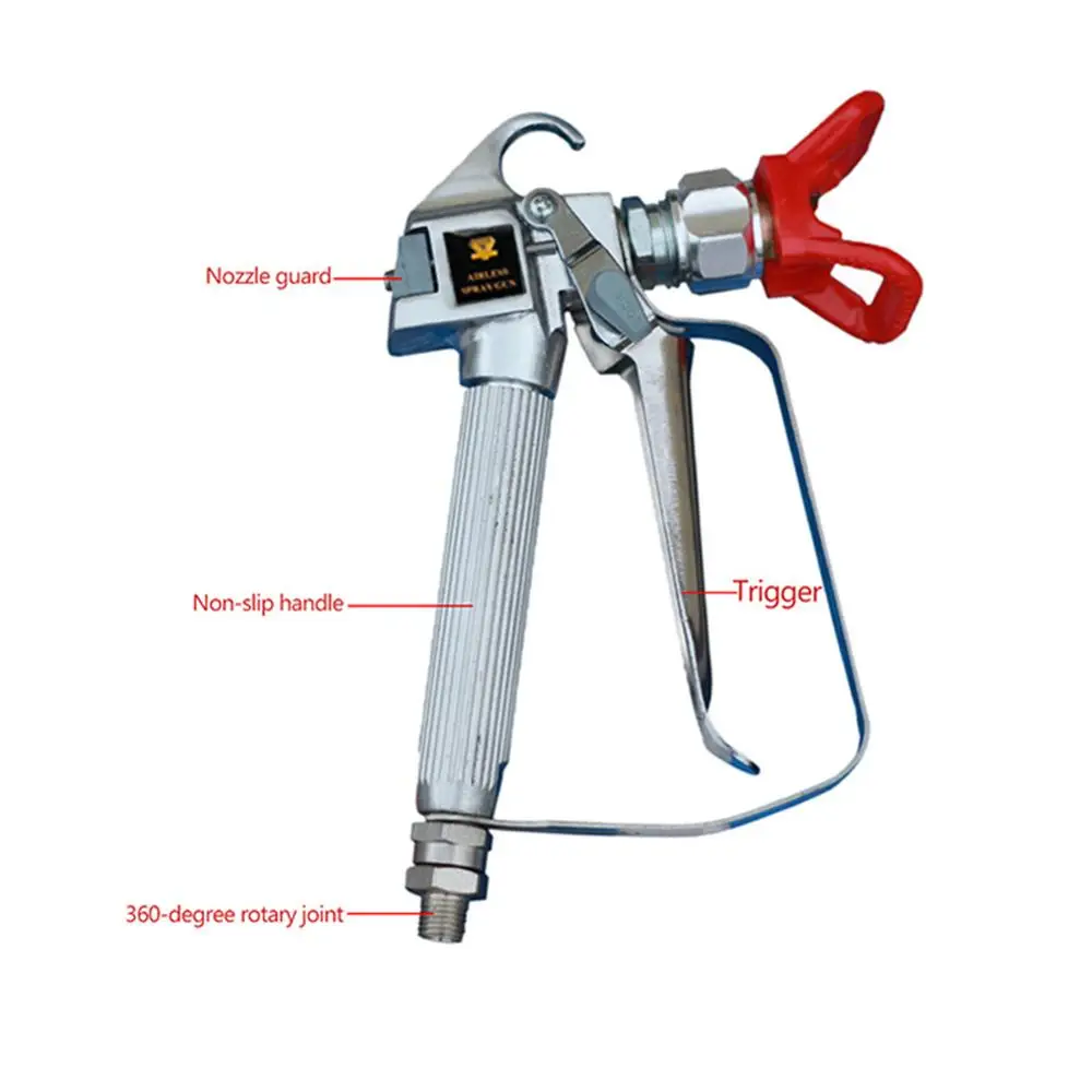 

High Pressure Airless Spray Gun for Paint Coating Latex Painting Suction Type Automatic Spray Gun