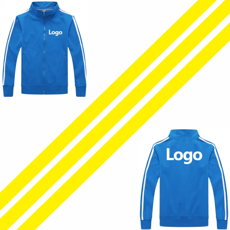 High Quality Zipper Jacket Custom Logo Print Personal Design Casual Sweatershirt Embroidery Text Men And Women Coat ONECOOL 2021