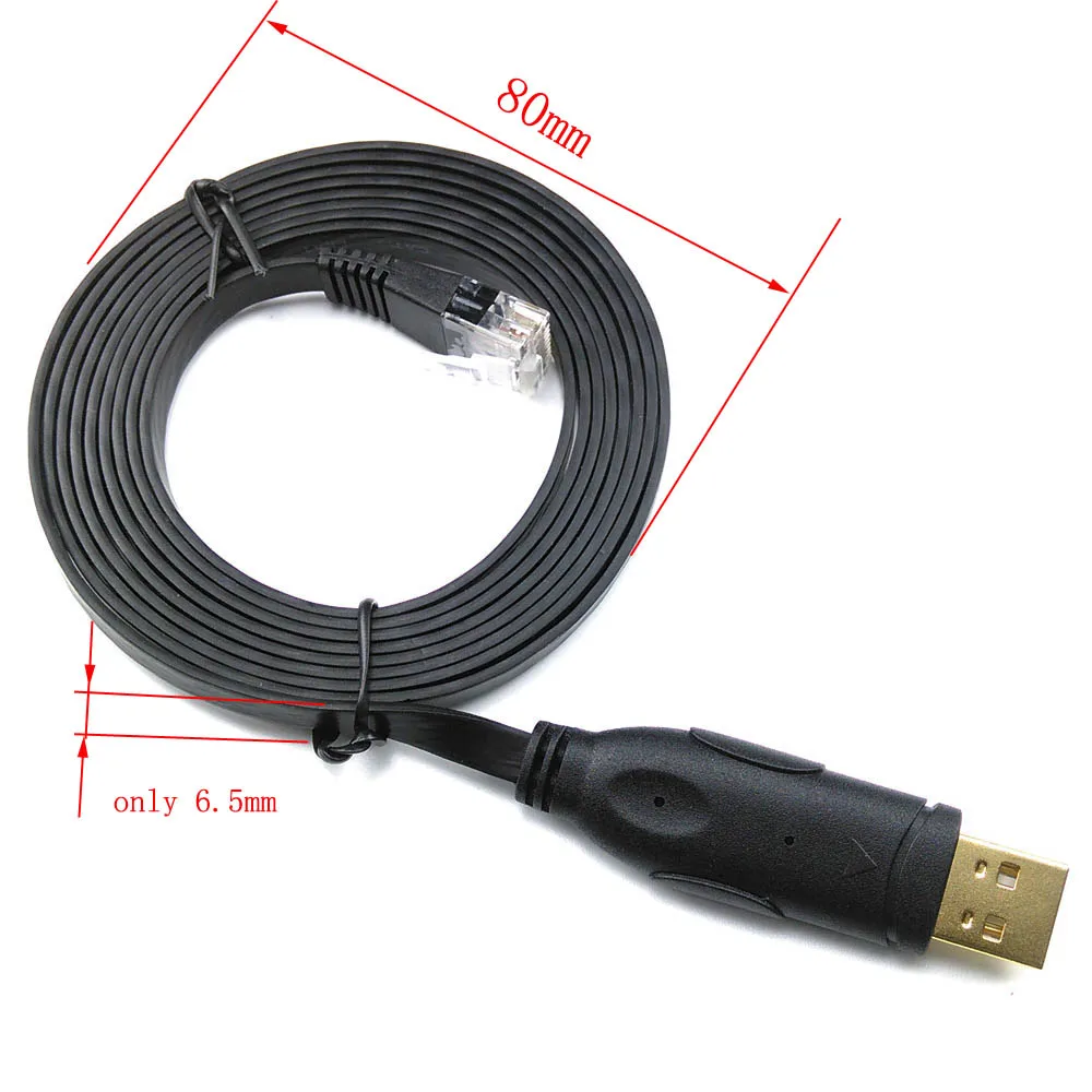 Usb Rs232-Rj45 콘솔 라우터 F-t-d-i 디버그 라인