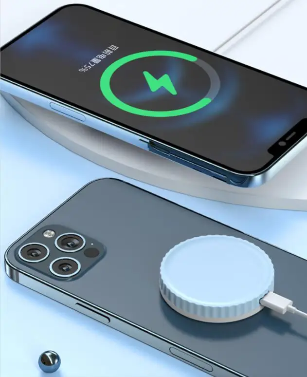 20pcs Magnetic 15W Wireless Charger for iPhone 12 Pro Max 12 Mini  huawei  samsung s10 s20 unviersal