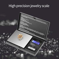 Mini Digital Scale 100g/200g/300g/500g X 0.01g/0.1g  High Precision Electric Pocket Scale For Jewelry Gold Gram Weight