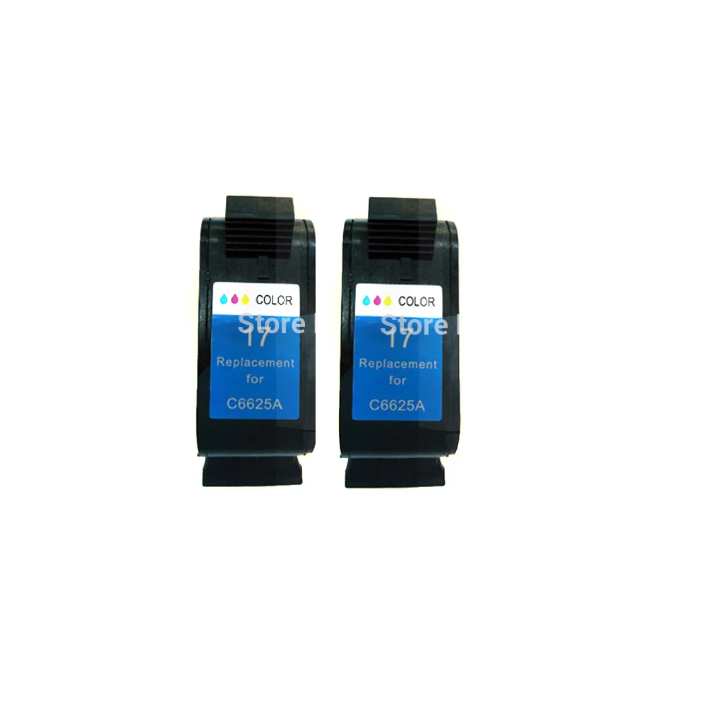 compatible ink cartridge for hp 17 for hp17 DeskJet 840 842 843 845c 840c 2110 7550 2110 3325 5550 printer