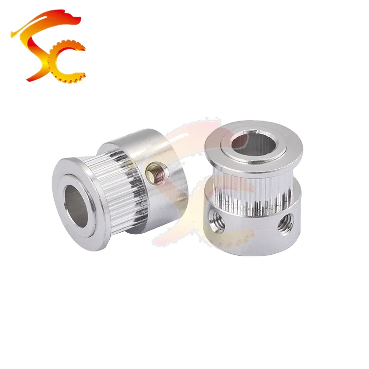 3D printer S2M Timing Pulleys 24 Teeth Pulley Timing Gear Bore 8mm For S2M belt Width 6mm Automatic equipment accessories