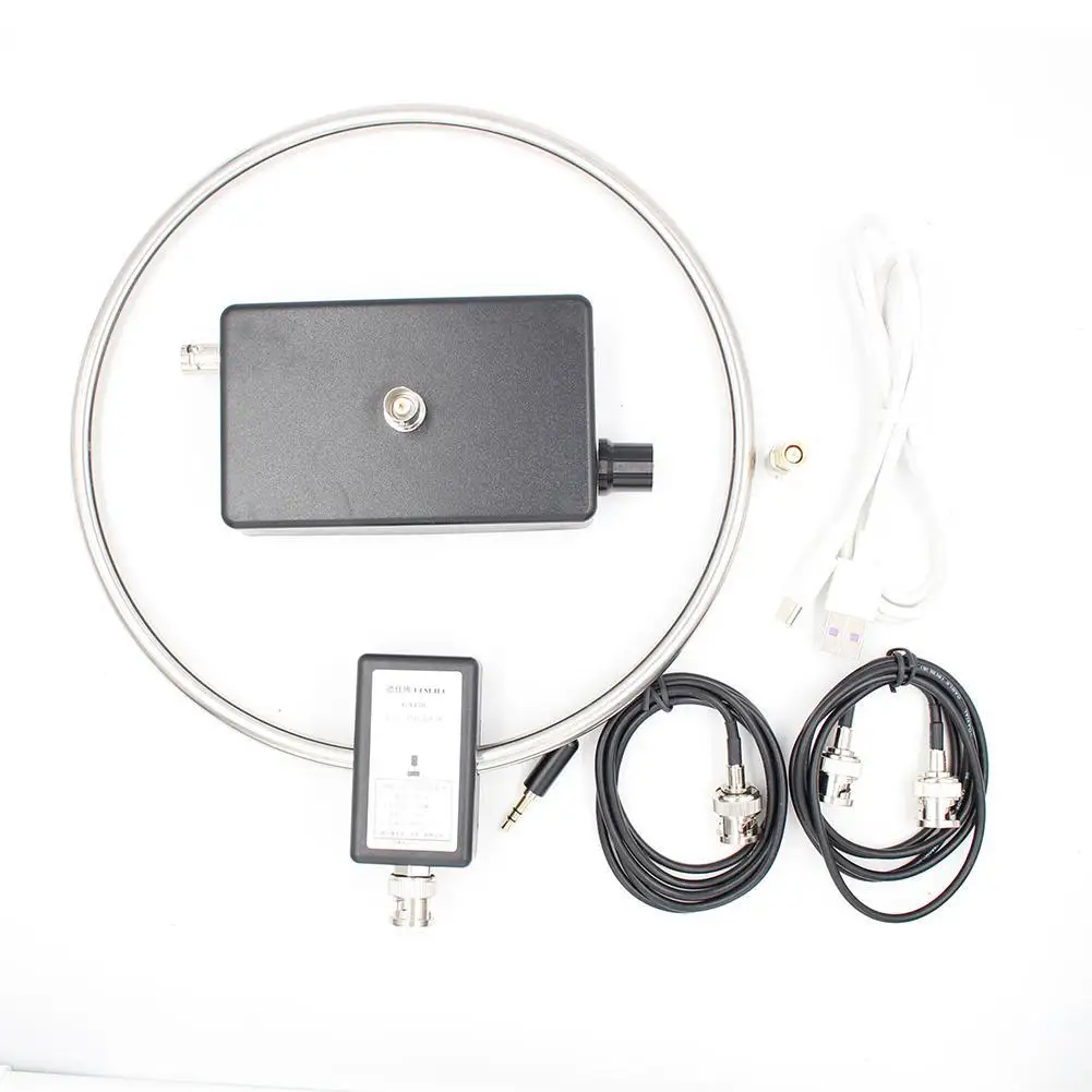 NEW GA-450 GA450 Loop Antenna SDR Short Medium Wave Radio Antenna SW 2.30-30 MHz MW 522-1710 KHz Standard Type-c Charging Port