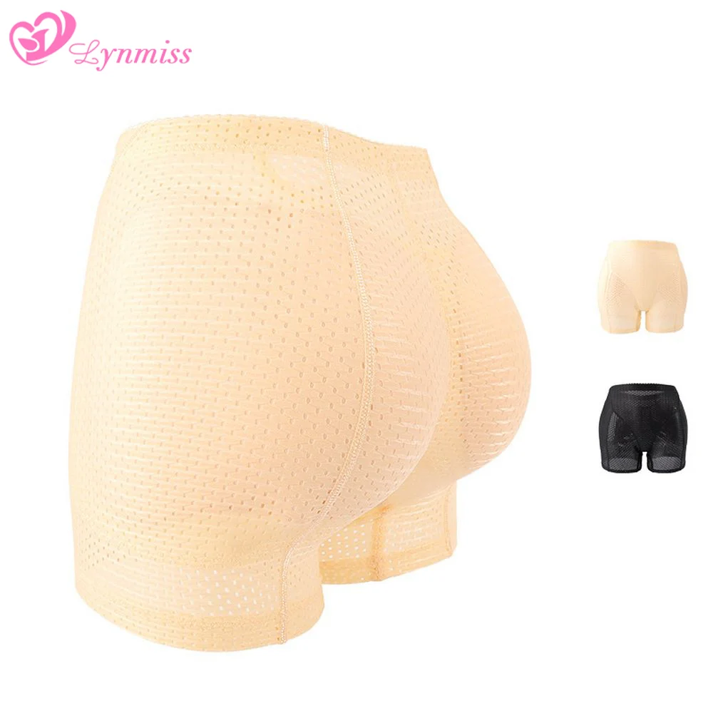 Women Shaper Padded Panties Seamless Underwear Buttocks Bodywear Fake Ass Female Push Hip Buttocks Plump Hips Plump Boxer briefs