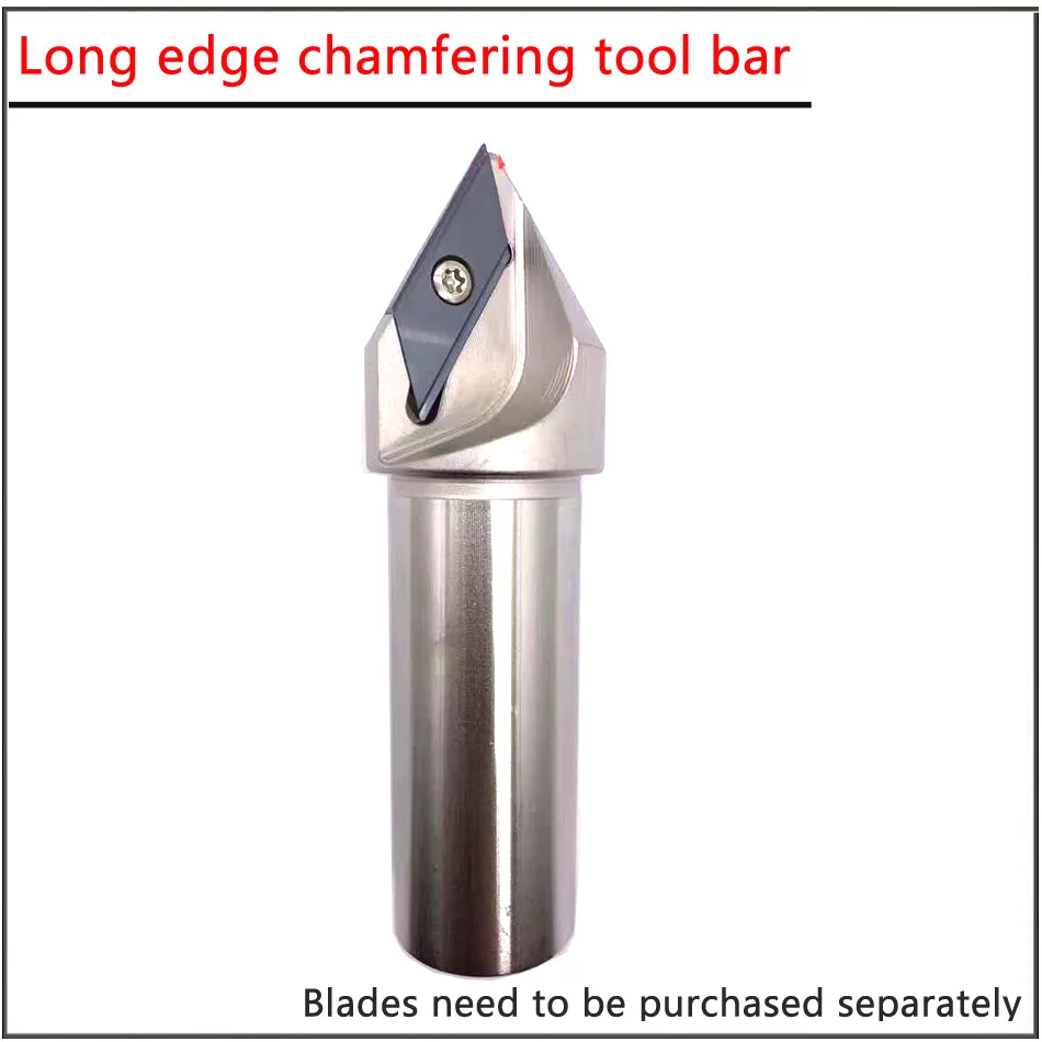 Imagem -04 - Cnc Long Edge Chamfering Tool Bar Faca de Chanfro Multifuncional Cortador de Grande Diâmetro Xcet310404 30 45 60 Graus