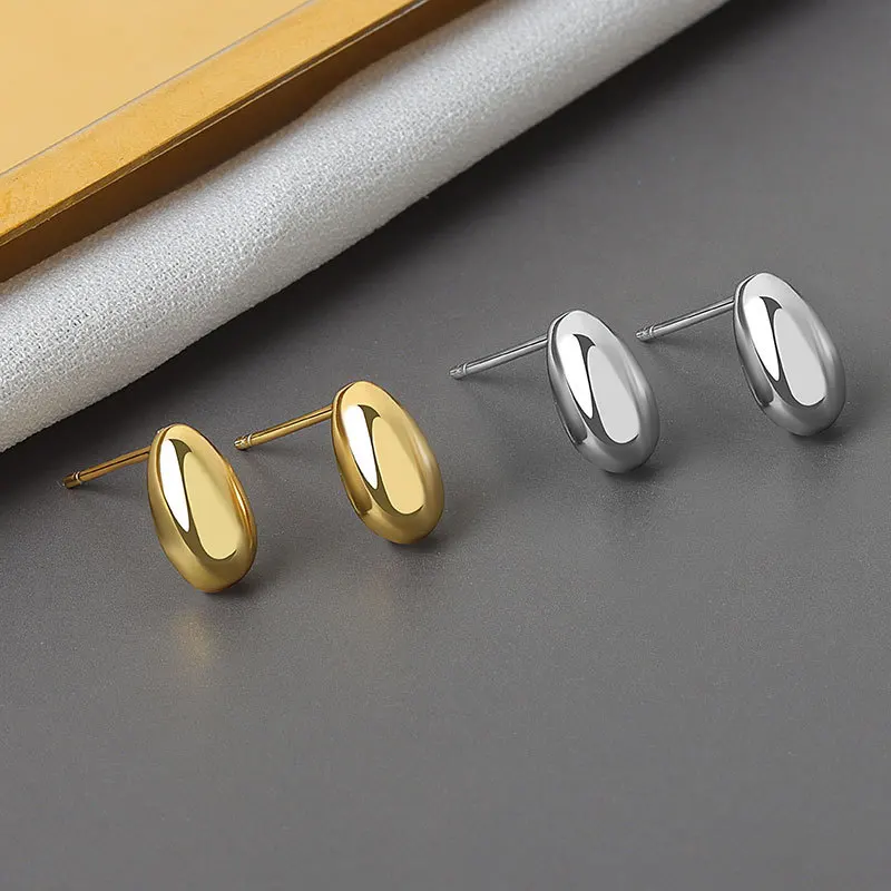 925 Sterling Silver Earrings Charm Women Trendy Jewelry Vintage Simple Retro Party Accessories Gifts WaterDrop Earring