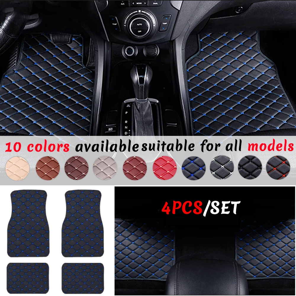 4pcs Auto Foot Pads For Lexus ES CT IS GS GS350 GX LS LS430 RX RX450H LC UX SC Convertible SC coupe HS250H Floor Mats Interior