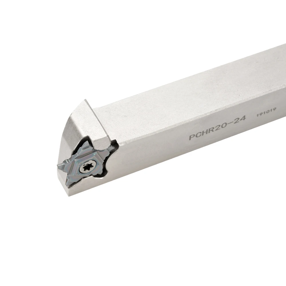 OYYU PCHR 16 20 25 PCHR16-24 PCHR20-24 PCHR25-24 Lathe Cutter Shank Turning Tool Holder White Nickel Plating CNC Cutting