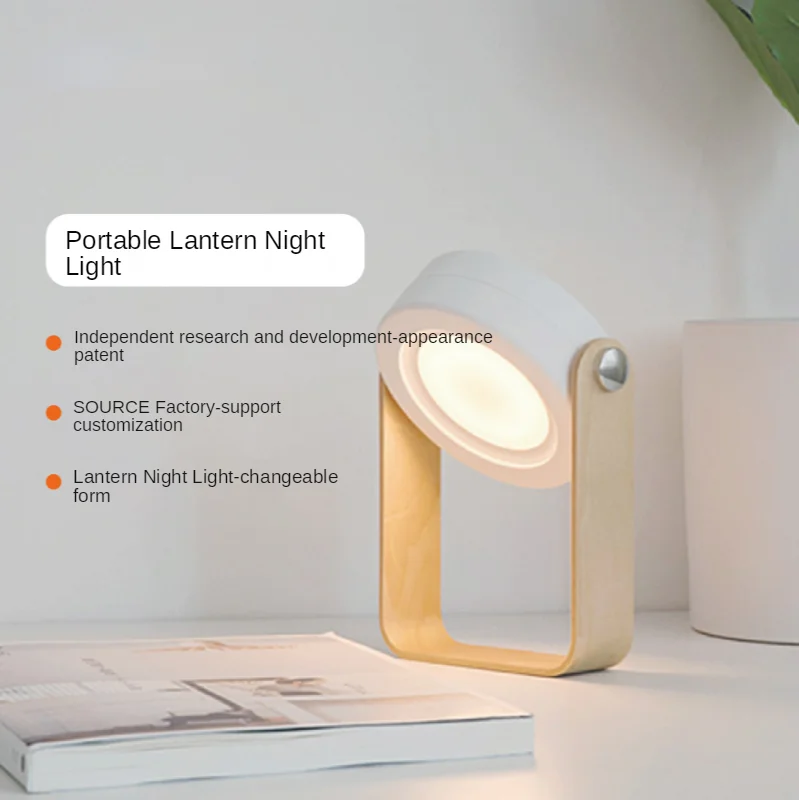 

JANPIM Lantern Lamp Folding Usb Night Light Led Table Lamp Eye Protection Outdoor Children 3d Telescopic Creative Product