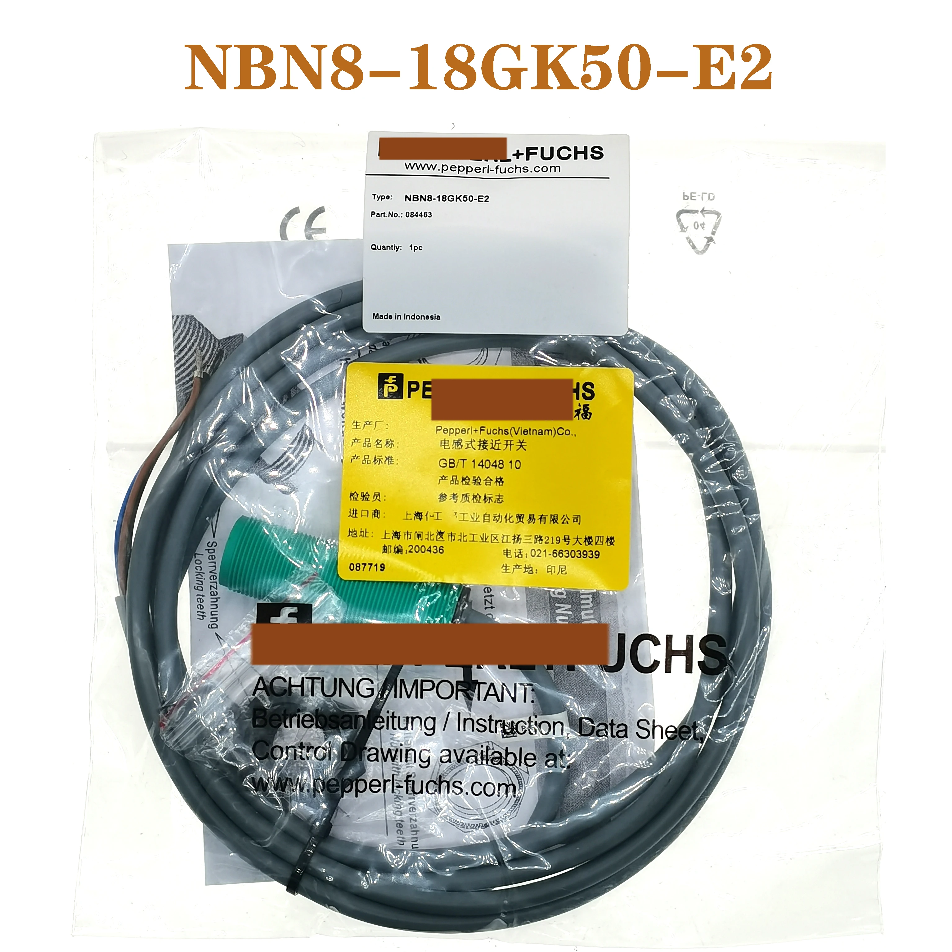 

Brand New High Quality NBN8-18GK50-E2 Proximity Switch Sensor Spot