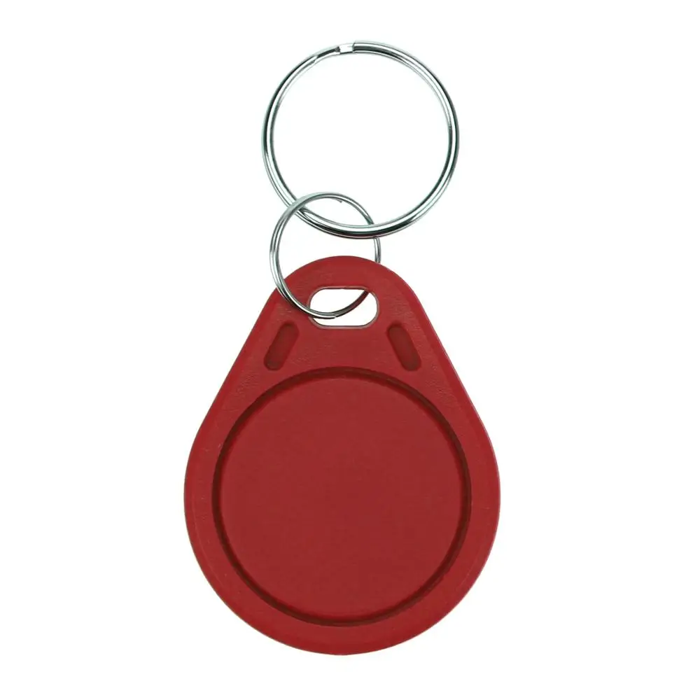 10PCS 13.56Mhz RFID UID Token Copy Keykobs Changeable Attendance Management CUID Clone Keychain Tag For Mif 1k S50 Writable