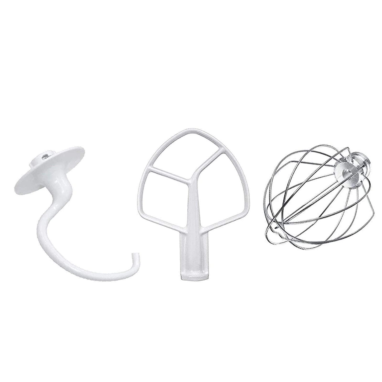 3ชิ้น/เซ็ตเครื่องปั่นชุดเปลี่ยนสำหรับ K45DH,ตะขอแป้ง,K45WW แส้แส้,k45B แบนใบมีดมีดโกน3Pcs ผสมชุดซ่อม