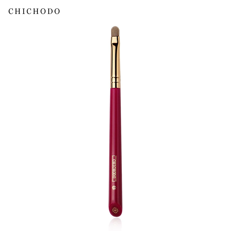 CHICHODO Makeup Brush-Luxurious Red Rose Series-High Quality Weasel Tail Hair Eyeshadow Brush-Natural Hair Cosmetic Pen-Beauty