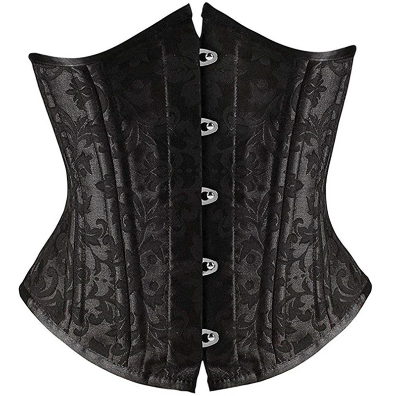 

Sexy Lingerie Slimming Belt Waist Trainer Gothic Underbust Corset And Waist Cincher Steampunk Bustiers Top Workout Body Shaper