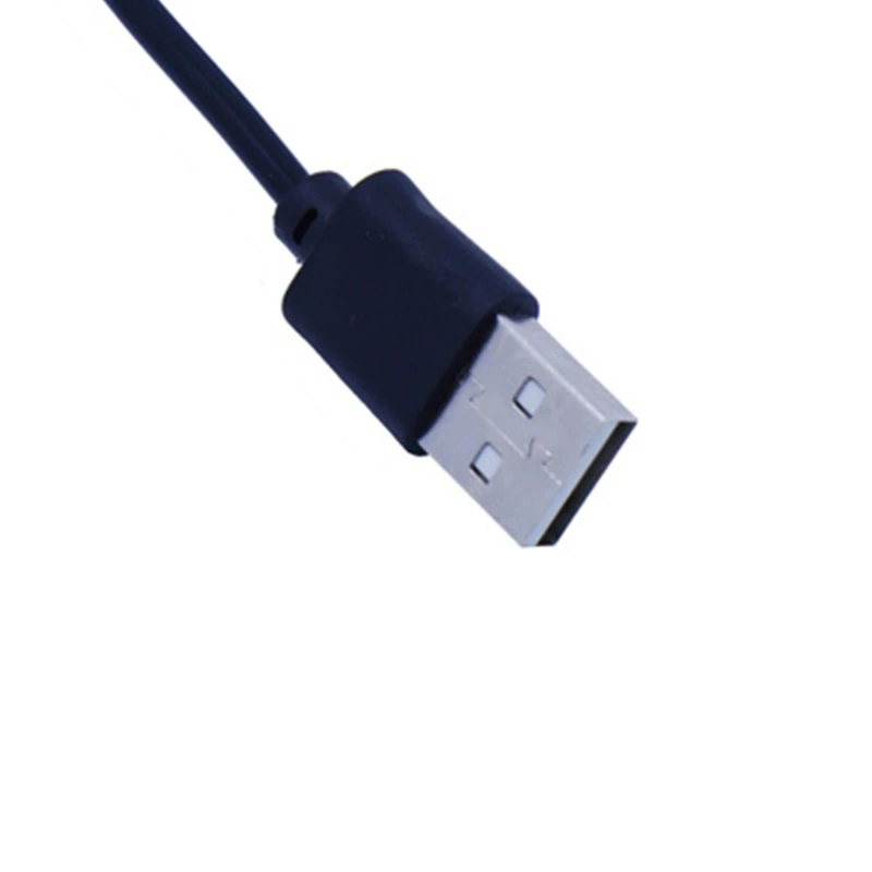 Fan Power Adapter Cable 1 to 2 Ways USB to 3 / 4 Pin PWM 5V Fan Connector with On / Off Switch, 22AWG 40cm/15.75in